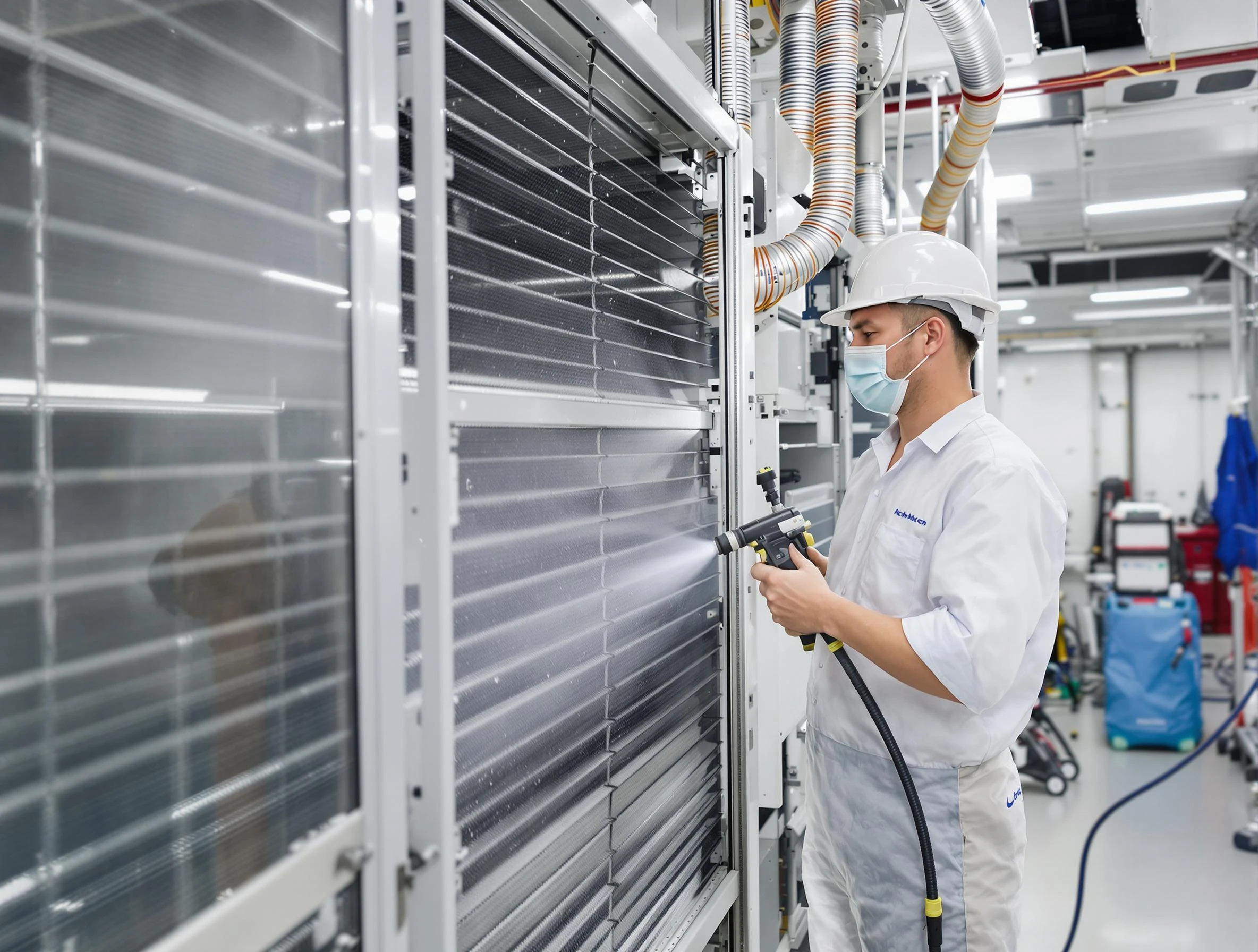 Professional AC coil cleaning by Billerica Air Duct Cleaning in Billerica