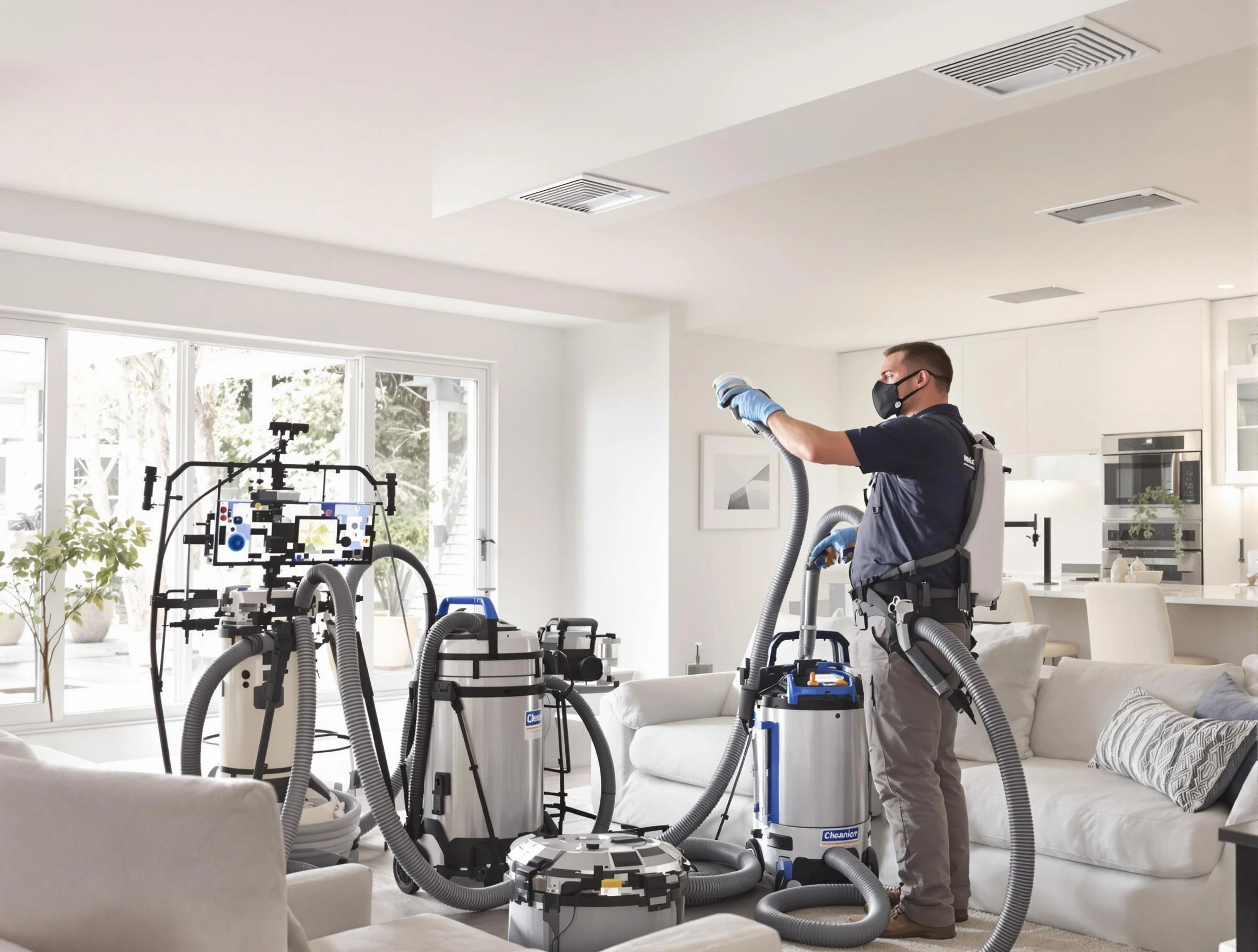 Professional AC duct cleaning by Billerica Air Duct Cleaning in Billerica