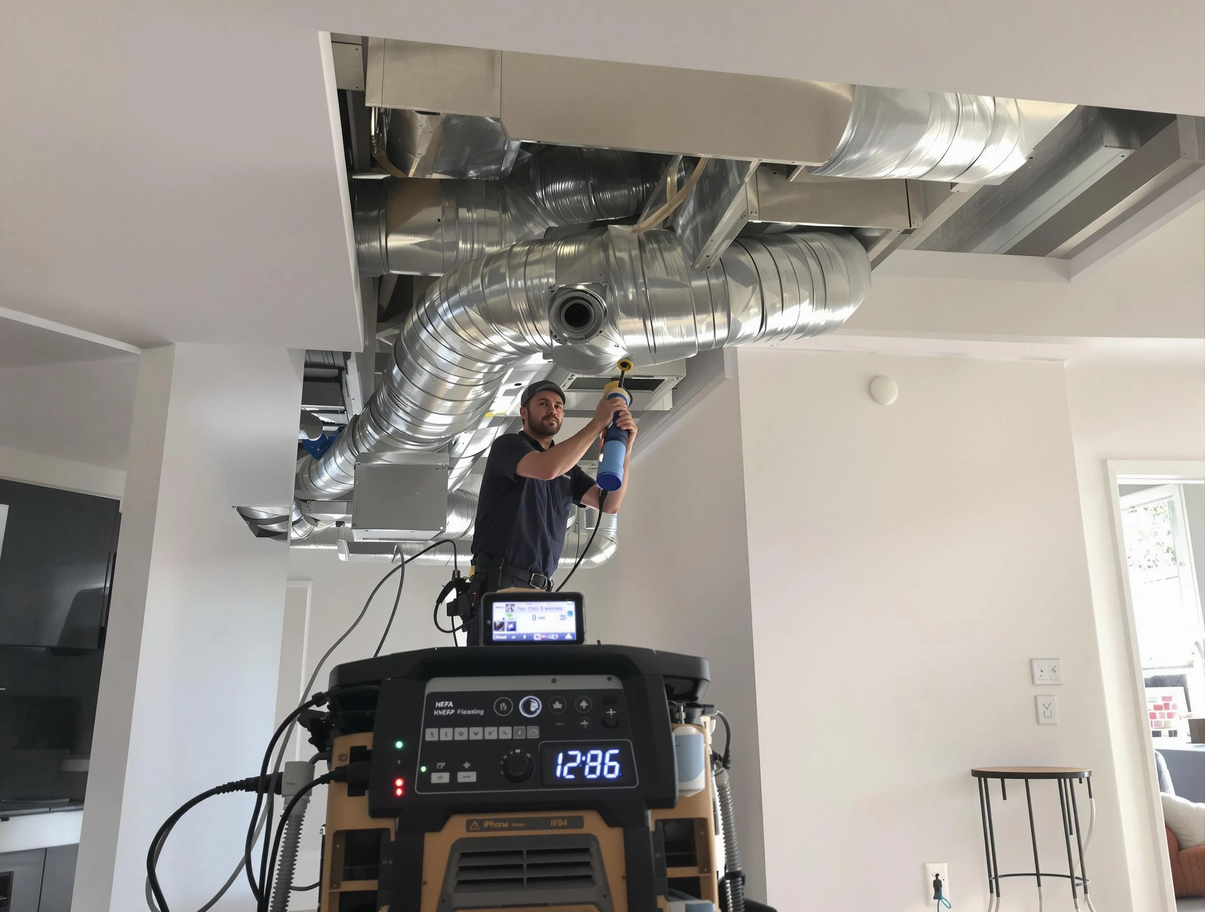 Advanced pure air duct cleaning by Billerica Air Duct Cleaning in Billerica